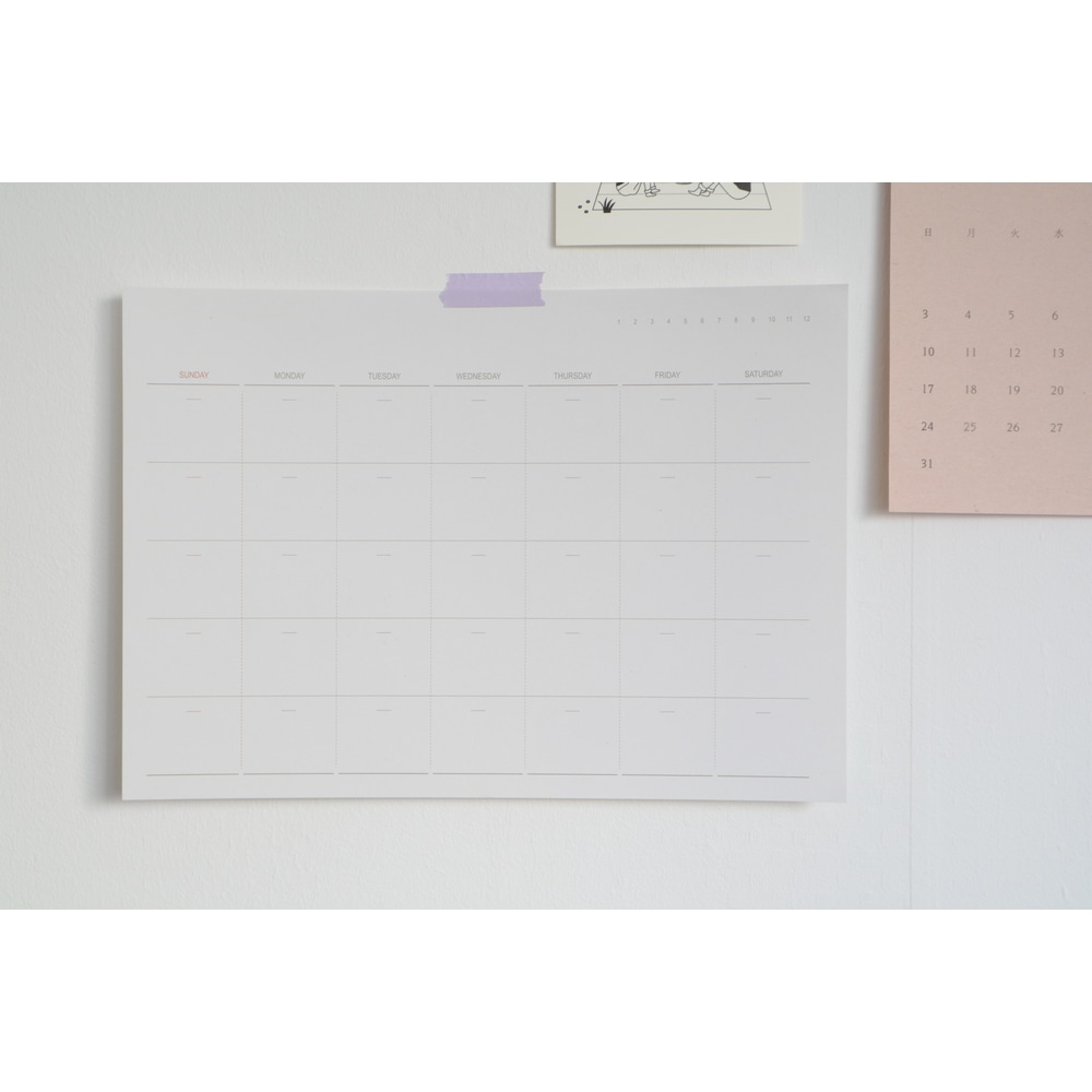 Monthly Plan A4 - undatiert – Bild 4